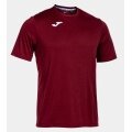 Joma Sport-Tshirt Combi (100% Polyester) weinrot Herren