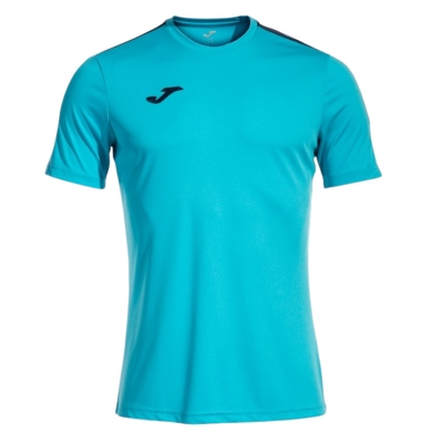 Joma Sport-Tshirt Olimpiada (100% Polyester) türkis/marineblau Herren