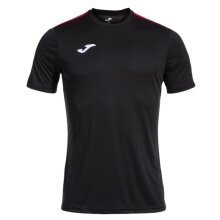 Joma Sport-Tshirt Olimpiada (100% Polyester) schwarz/rot Herren