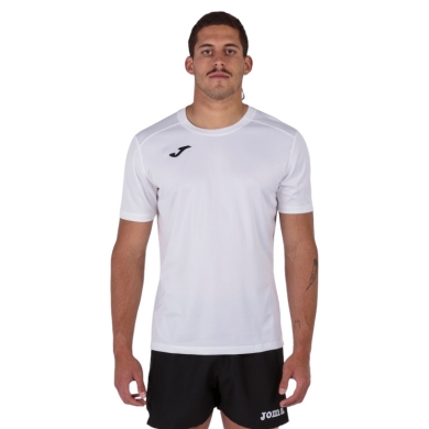 Joma Sport-Tshirt Strong (leicht, atmungsaktiv) weiss Herren