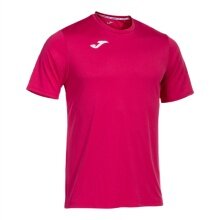 Joma Sport-Tshirt Combi (100% Polyester) rosa Herren