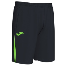 Joma Sporthose Bermuda Championship VII (100% Polyester) kurz schwarz/neongrün Herren