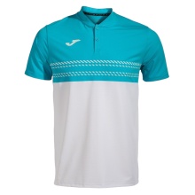 Joma Tennis-Polo Smash (elastisch, atmungsaktiv) weiss/blau Herren