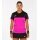 Joma Tennis-Shirt Montreal (100% Polyester) rosa/schwarz Damen