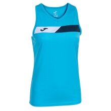 Joma Tennis-Tank Court Ärmellos (optimale Bewegungsfreiheit) türkisblau Damen