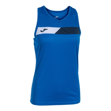 Joma Tennis-Tank Court Ärmellos (optimale Bewegungsfreiheit) königsblau/marineblau Damen