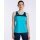 Joma Tennis-Tank Top Montreal (100% Polyester) türkis/marineblau Damen