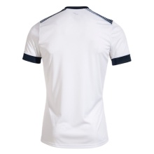 Joma Trainings-Tshirt Eco Supernova (V-Ausschnitt, leicht, bequem) weiss/marineblau Herren