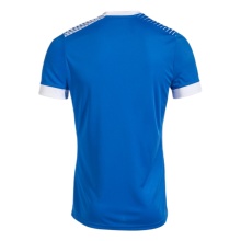 Joma Trainings-Tshirt Eco Supernova (V-Ausschnitt, leicht, bequem) royalblau/weiss Herren