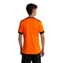 Joma Trainings-Tshirt Eco Supernova (V-Ausschnitt, leicht, bequem) orange/schwarz Herren