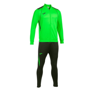 Joma Trainingsanzug Championship VII (Jacke und Hose) neongrün/schwarz Herren