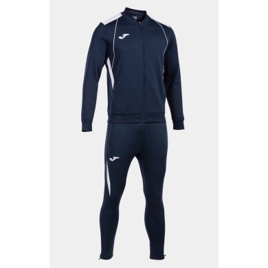 Joma Trainingsanzug Championship VII (Jacke und Hose) marineblau/weiss Herren