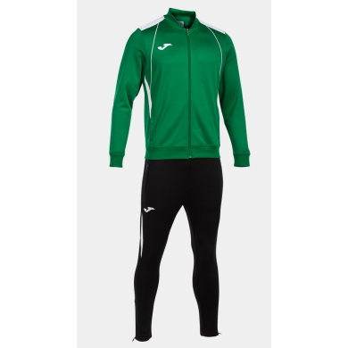 Joma Trainingsanzug Championship VII (Jacke und Hose) grün/weiss/schwarz Herren