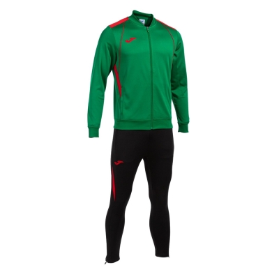 Joma Trainingsanzug Championship VII (Jacke und Hose) grün/rot/schwarz Herren