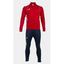 Joma Trainingsanzug Championship VII (Jacke und Hose) rot/weiss/marineblau Herren