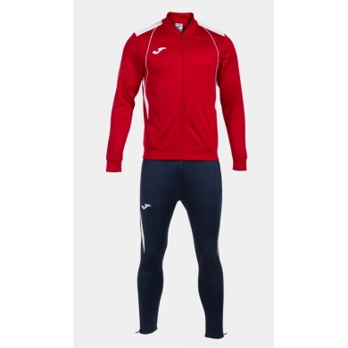 Joma Trainingsanzug Championship VII (Jacke und Hose) rot/weiss/marineblau Herren