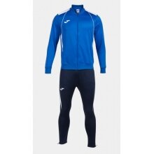 Joma Trainingsanzug Championship VII (Jacke und Hose) royalblau/weiss/marineblau Herren