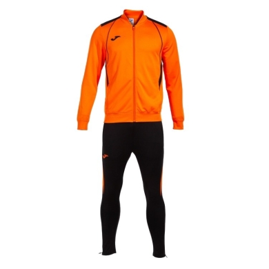 Joma Trainingsanzug Championship VII (Jacke und Hose) orange/schwarz Herren