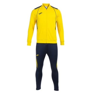 Joma Trainingsanzug Championship VII (Jacke und Hose) gelb/marineblau Herren