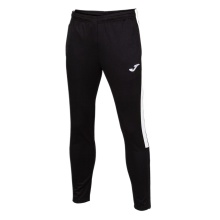 Joma Trainingshose Eco Championship (optimale Bewegungsfreiheit, elastischer Bund mit Kordelzug) lang schwarz/weiss Herren