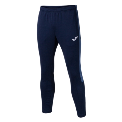 Joma Trainingshose Eco Championship (optimale Bewegungsfreiheit, elastischer Bund mit Kordelzug) lang marineblau/blau Herren