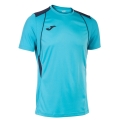 Joma Sport-Tshirt Championship VII (leicht, atmungsaktiv) türkis/marineblau Herren