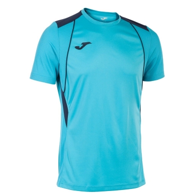 Joma Sport-Tshirt Championship VII (leicht, atmungsaktiv) türkis/marineblau Herren