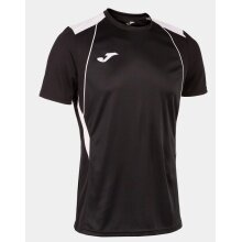 Joma Sport-Tshirt Championship VII (leicht, atmungsaktiv) schwarz/weiss Herren