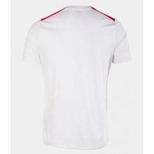 Joma Sport-Tshirt Championship VII (leicht, atmungsaktiv) weiss/rot Herren