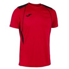 Joma Sport-Tshirt Championship VII (leicht, atmungsaktiv) rot/schwarz Herren