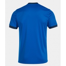 Joma Tennis-Tshirt Court (V-Ausschnitt) royalblau Herren