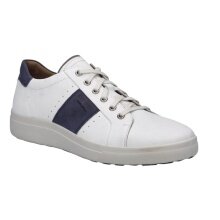 Josef Seibel Sneaker Maddox 04 (Leder) weiss/blau Herren