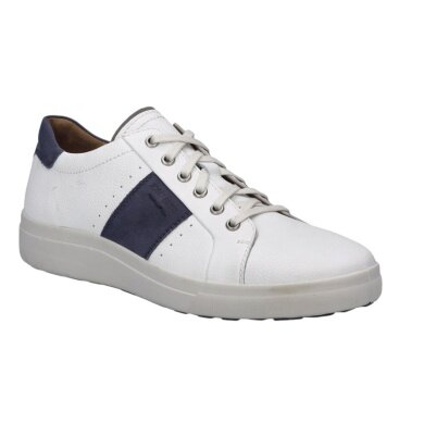 Josef Seibel Sneaker Maddox 04 (Leder) weiss/blau Herren