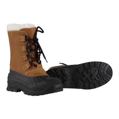 Kamik Winterstiefel Alborg (Nubukleder, wasserdicht) hellbraun Damen