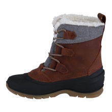 Kamik Winterstiefel Snowgem Low (Leder, Nylon, wasserdicht) cognacbraun Damen