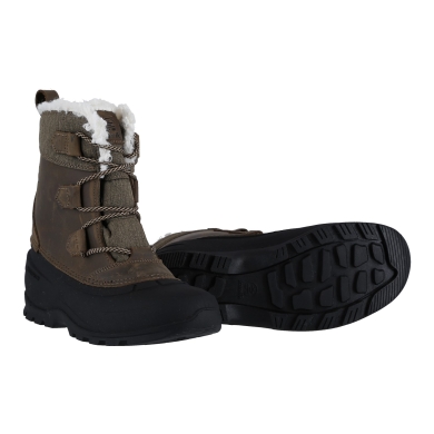 Kamik Winterstiefel Snowgem Low (Leder, Nylon, wasserdicht) fossilbraun Damen