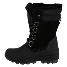 Kamik Winterstiefel Lauren (Leder, wasserdicht) - Made in Canada - schwarz Damen