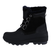 Kamik Winterstiefel Lauren Low (Leder, wasserdicht) - Made in Canada - schwarz Damen