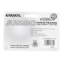 Karakal Schweissband Jumbo weiss - 1 Stück