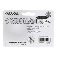 Karakal Schweissband weiss 2er