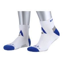 Karakal Indoorsocke X2+ Trainer weiss/dunkelblau - 1 Paar