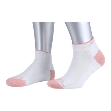 Karakal Indoorsocke X2+ Trainer weiss/rose - 1 Paar