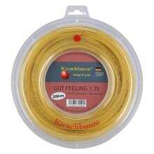 Kirschbaum Tennissaite Gut Feeling (Armschonung+Touch) natur 200m Rolle