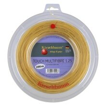 Kirschbaum Tennissaite Touch Multifibre (Armschonung) natur 200m Rolle