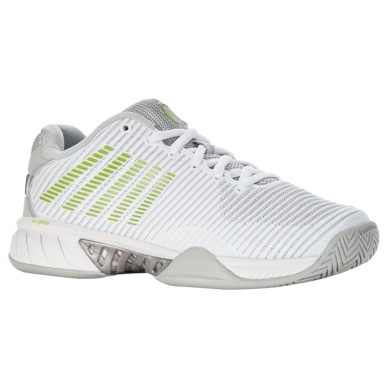 KSwiss Tennisschuhe Hypercourt Express 2 Allcourt weiss/grau/limegrün Damen