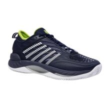 KSwiss Tennisschuhe Hypercourt Supreme 2 HB Clay/Sandplatz - peacoatblau/weiss/limegrün Herren