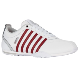 KSwiss Sneaker Arvee 1.5 Leder 2025 weiss/rot Herren