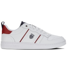 KSwiss Sneaker Lozan Match LTH (Glattleder) weiss/rot/peacoat Herren