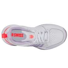 KSwiss Tennisschuhe Court Express 2 Clay/Sandplatz 2025 weiss/orchid/pink Damen