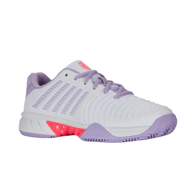 KSwiss Tennisschuhe Express Light 3 Clay/Sandplatz 2025 weiss/violett Damen